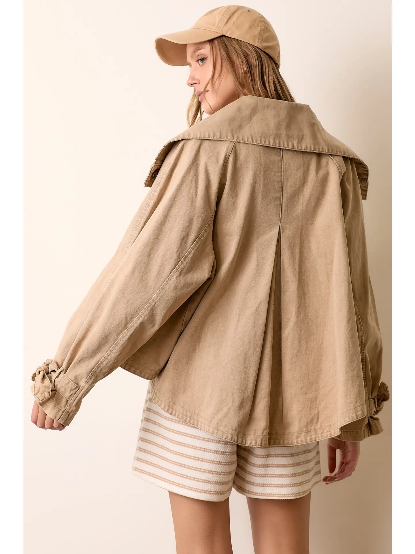 Washed Wide Jacket
