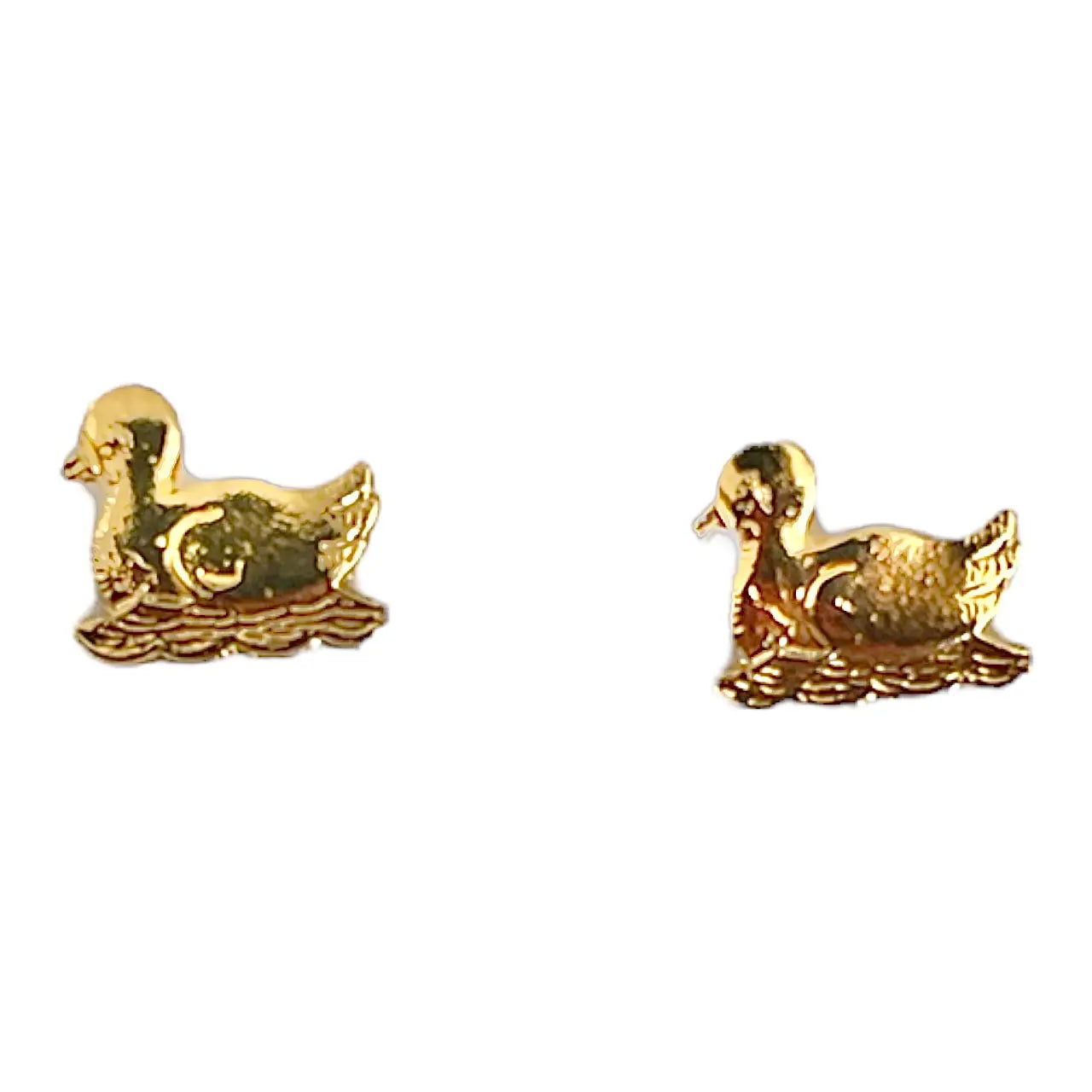Vintage Duck Post Earring