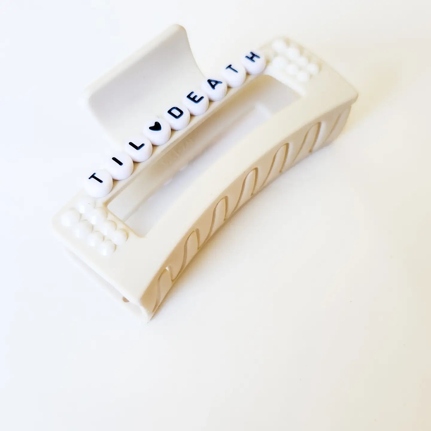 Til Death Wedding Claw Clip