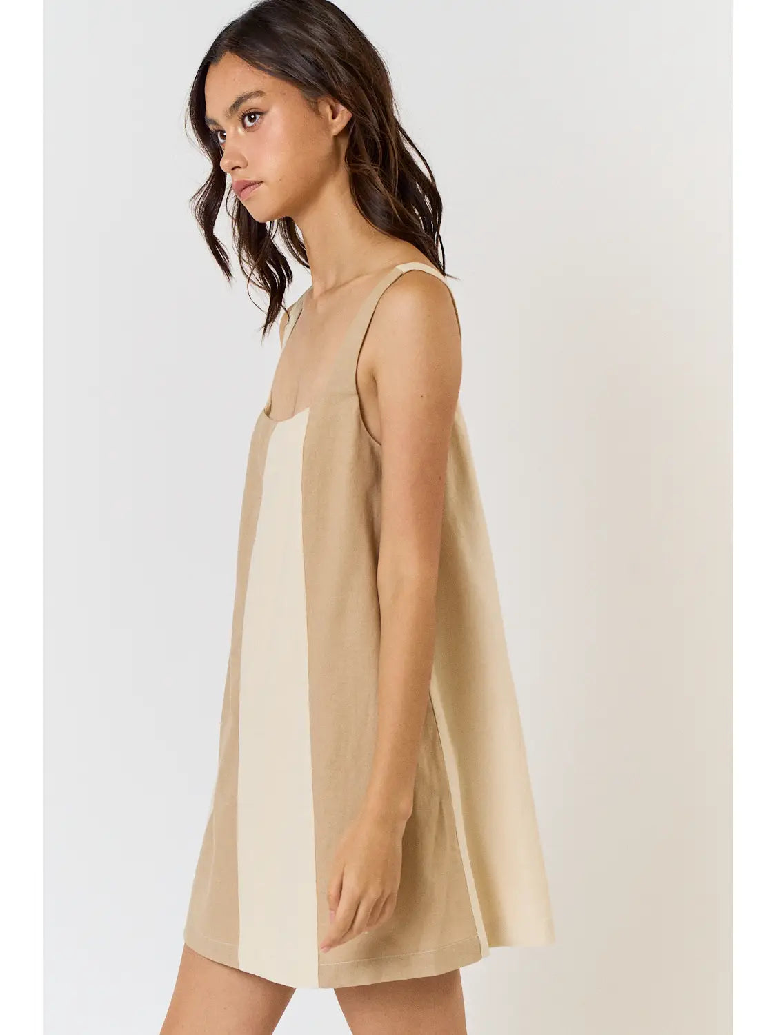 Coastal Charm Linen Dress