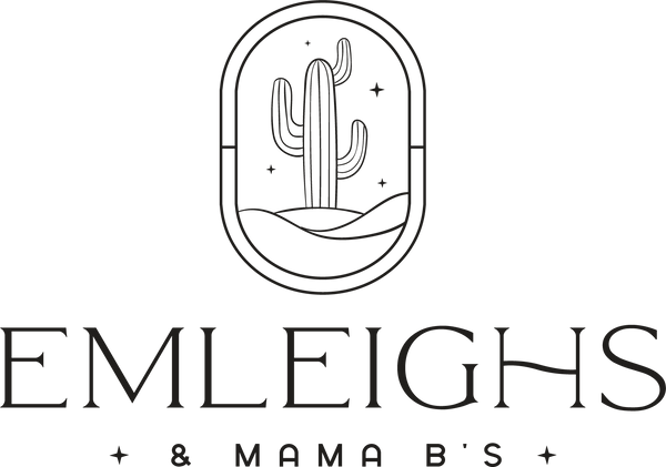 EmLeigh's and Mama B's logo