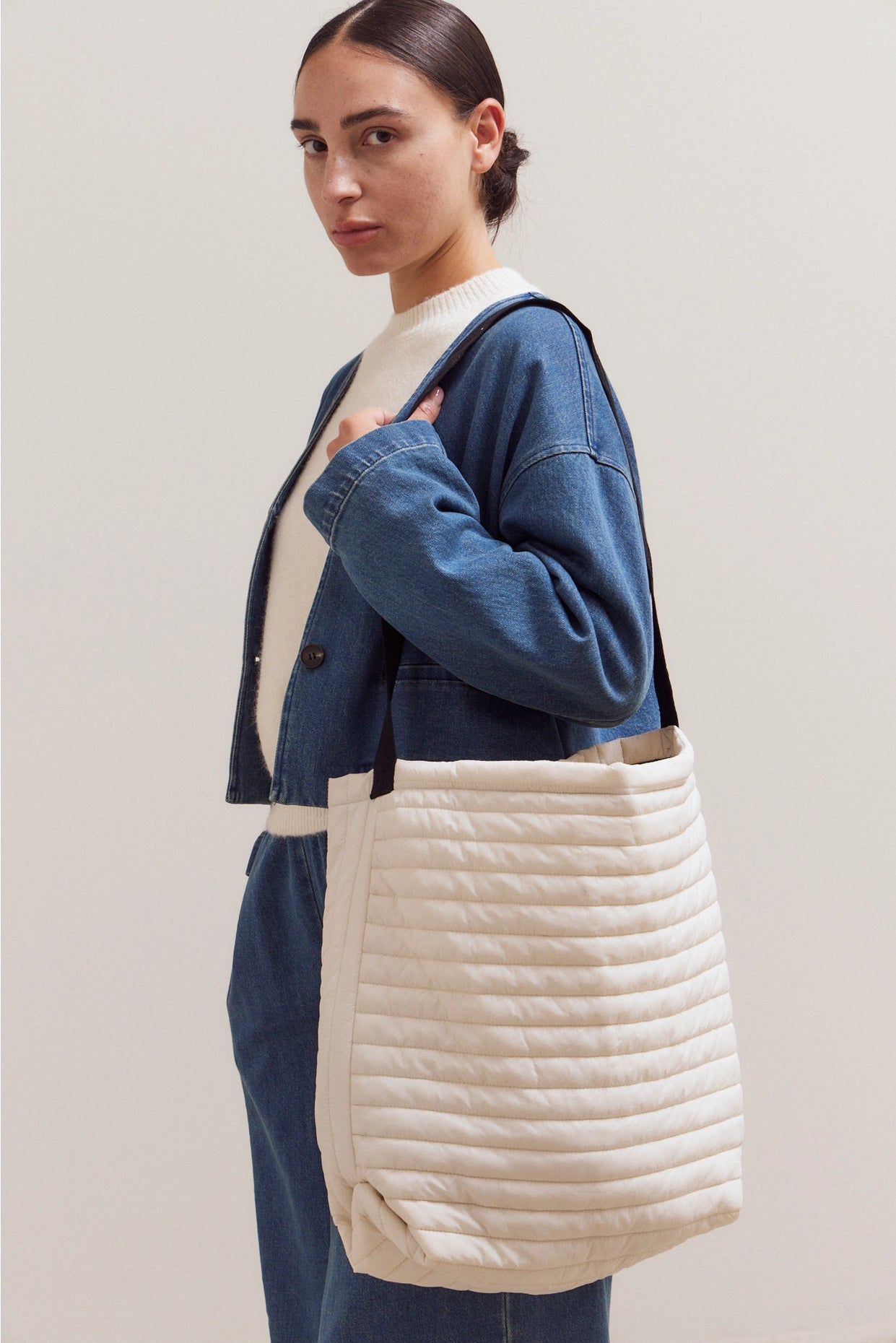 Quilted Tote Bag