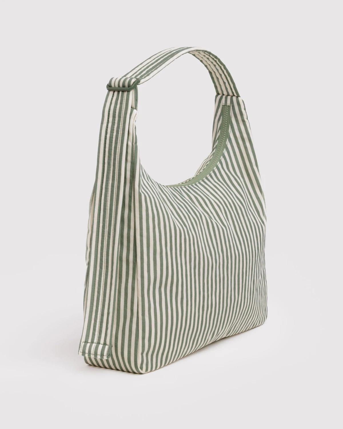 Baggu Nylon Shoulder Bag - Sage Strip