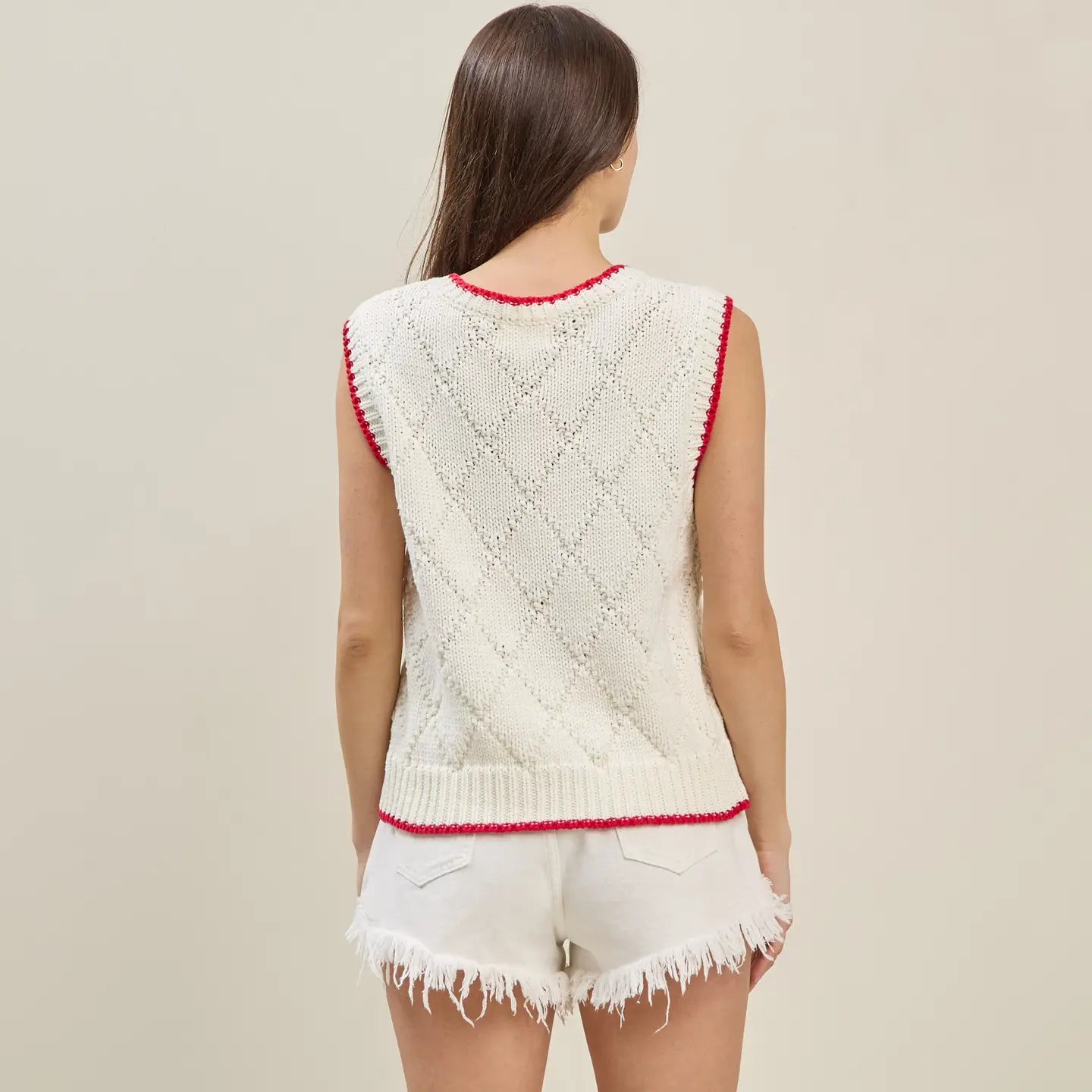 Fish Sweater Tank Top
