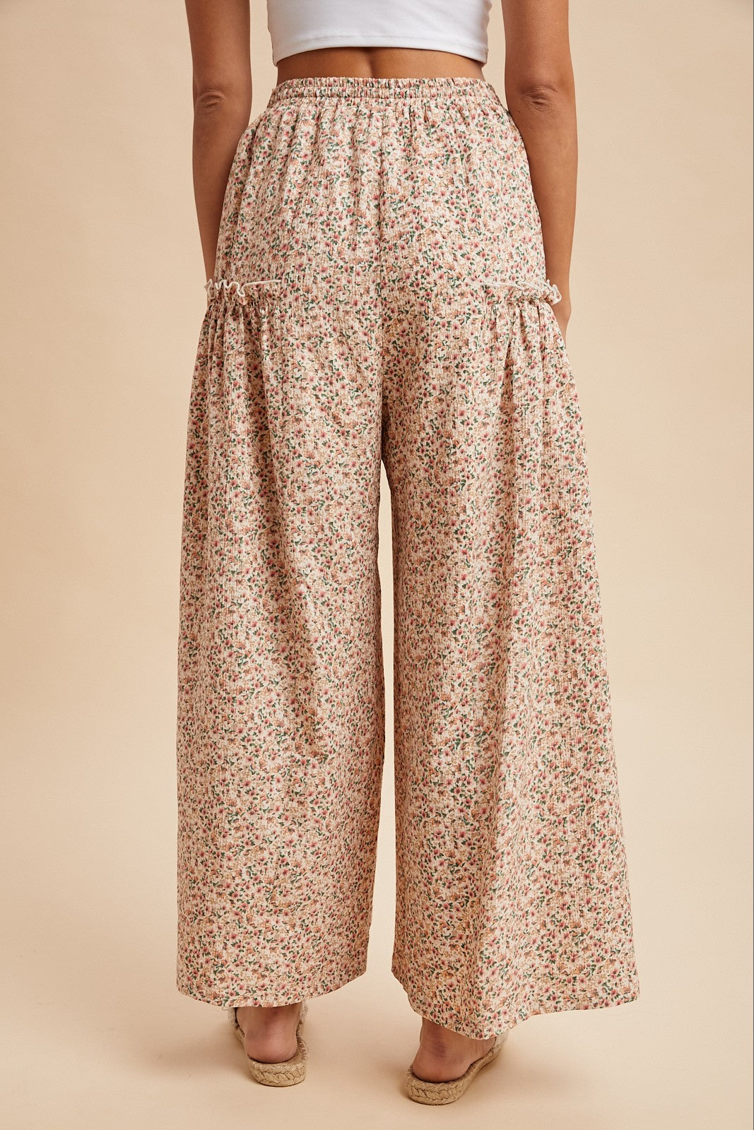 Ditzy Floral Palazzo Pants