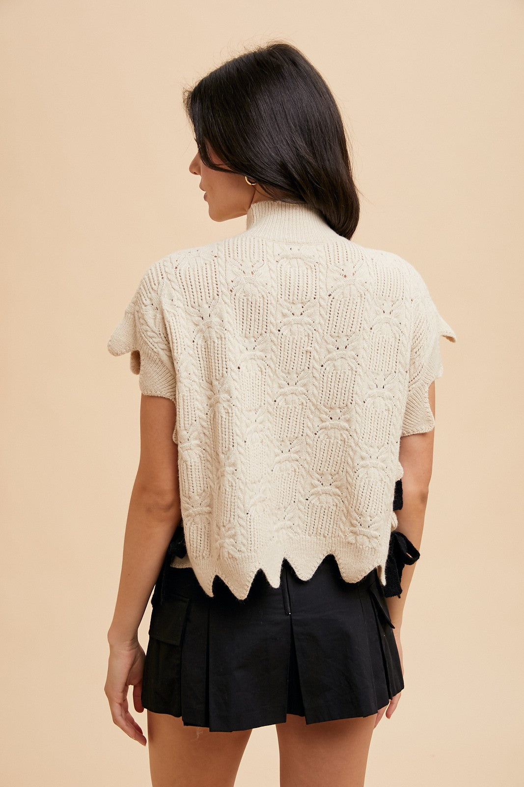 Side-Tie Sweater Vest