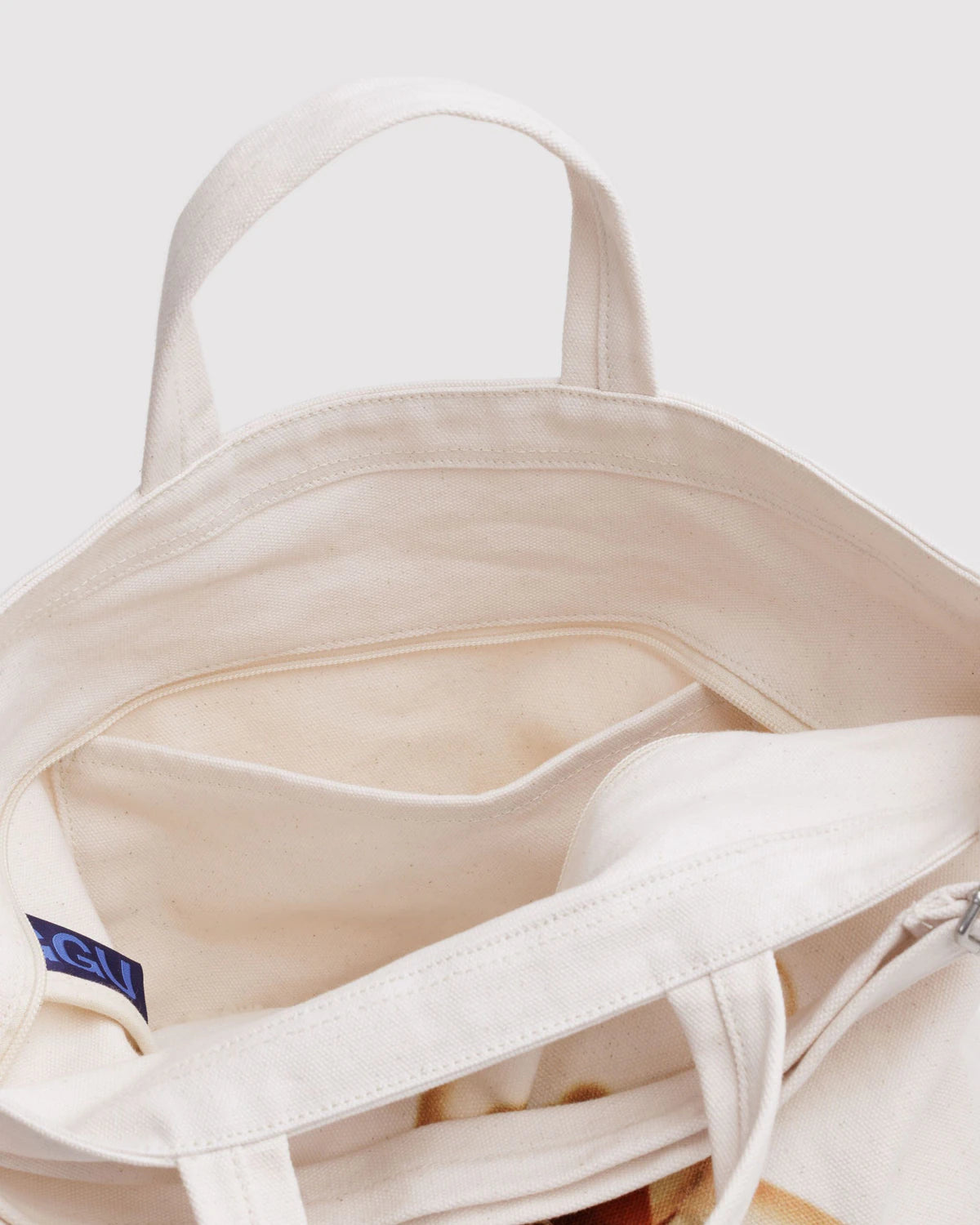 Baggu Horizontal Zip Duck Bag - Teddy Bear