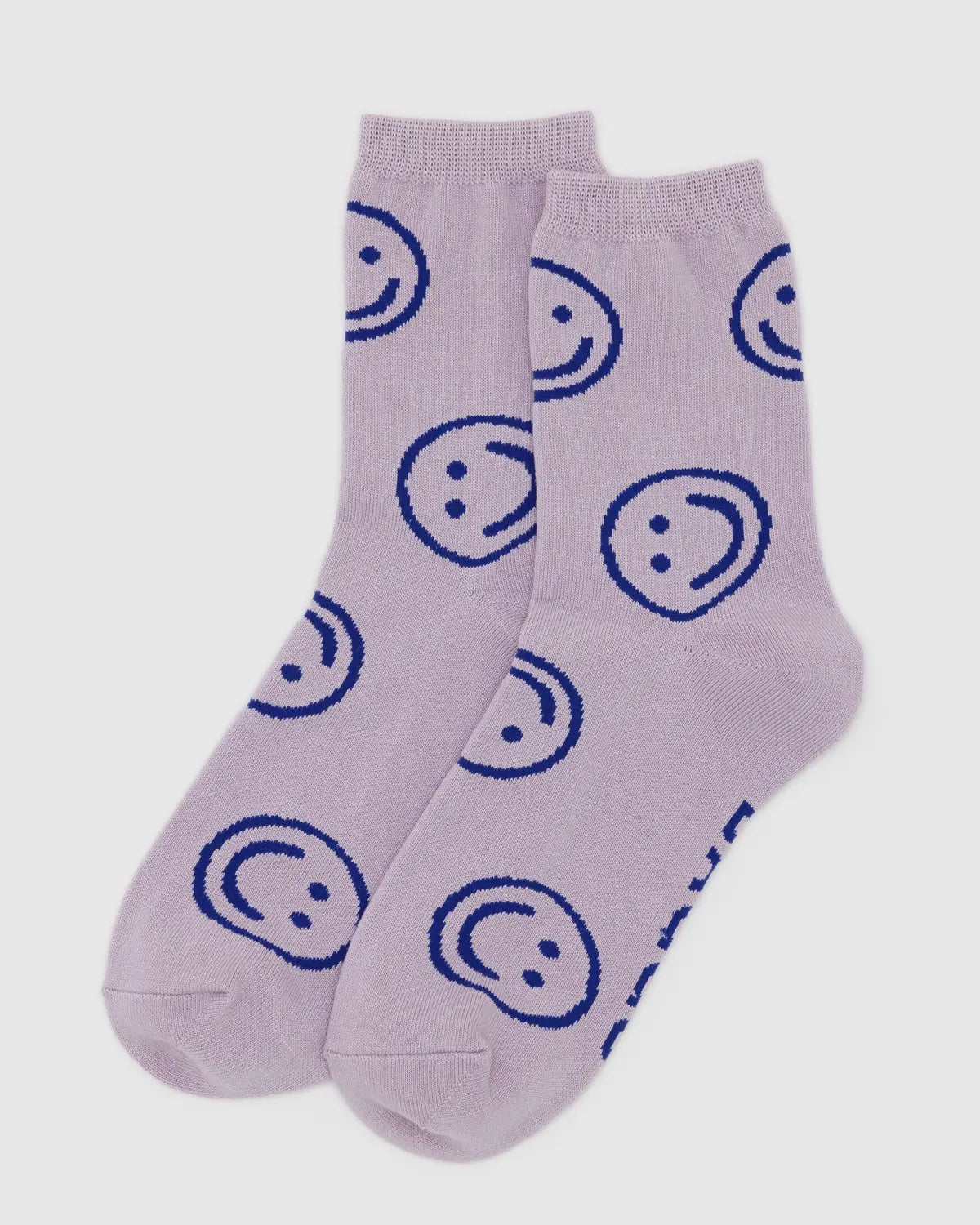 Dusty Pink Happy Baggu Socks