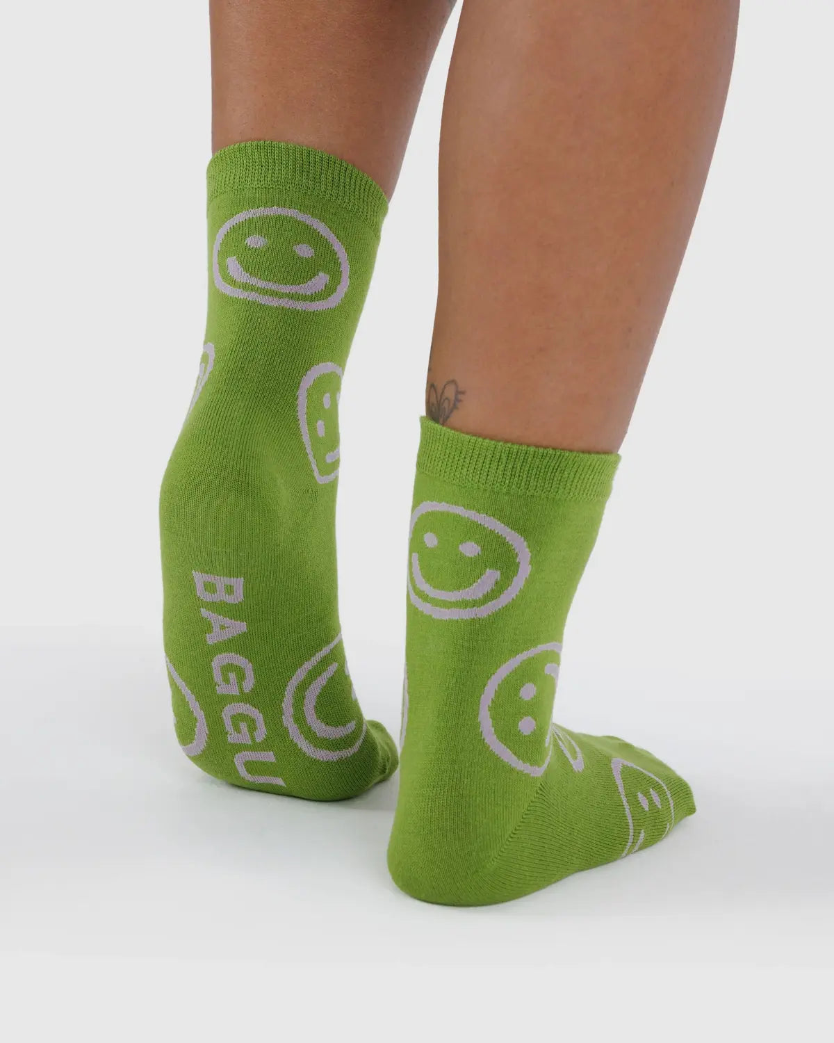 Pear Happy Baggu Socks