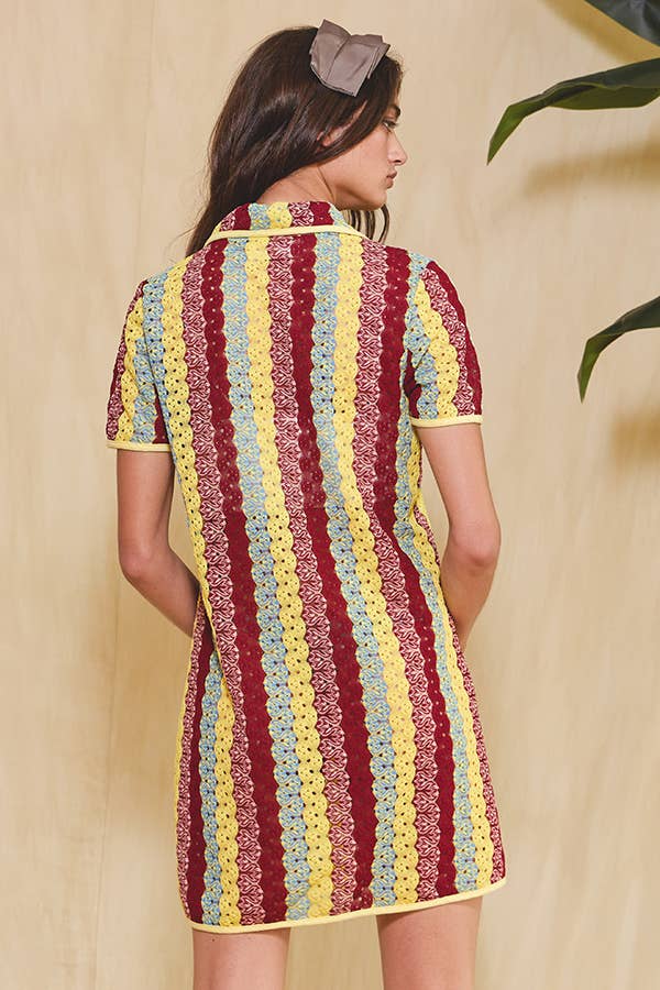 Iris Crochet Dress