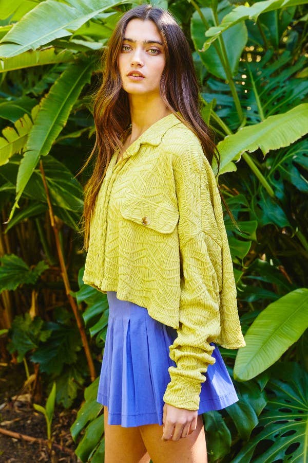 Chrysanthemum Cropped Jacket
