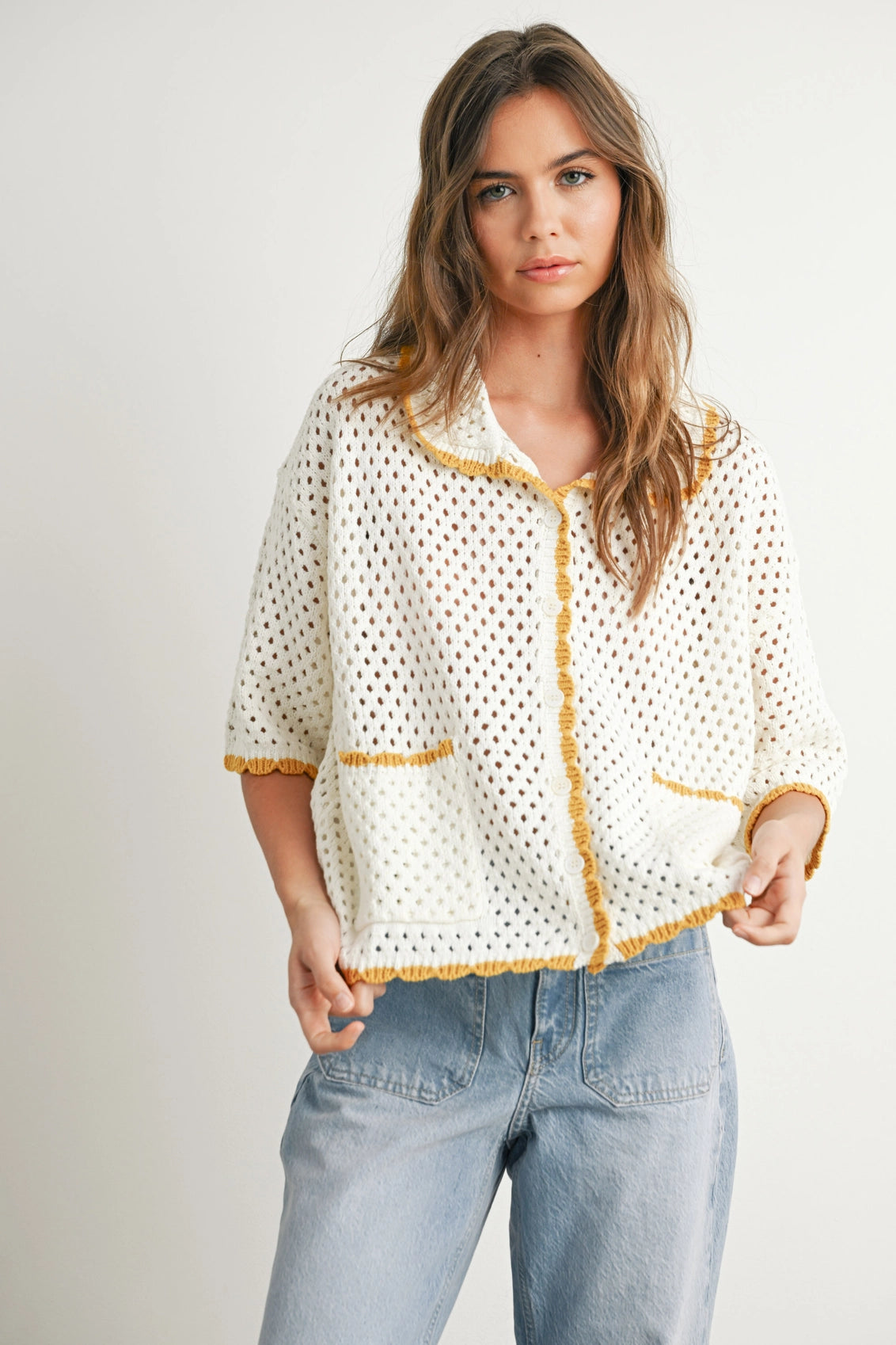 Calla Crochet Top