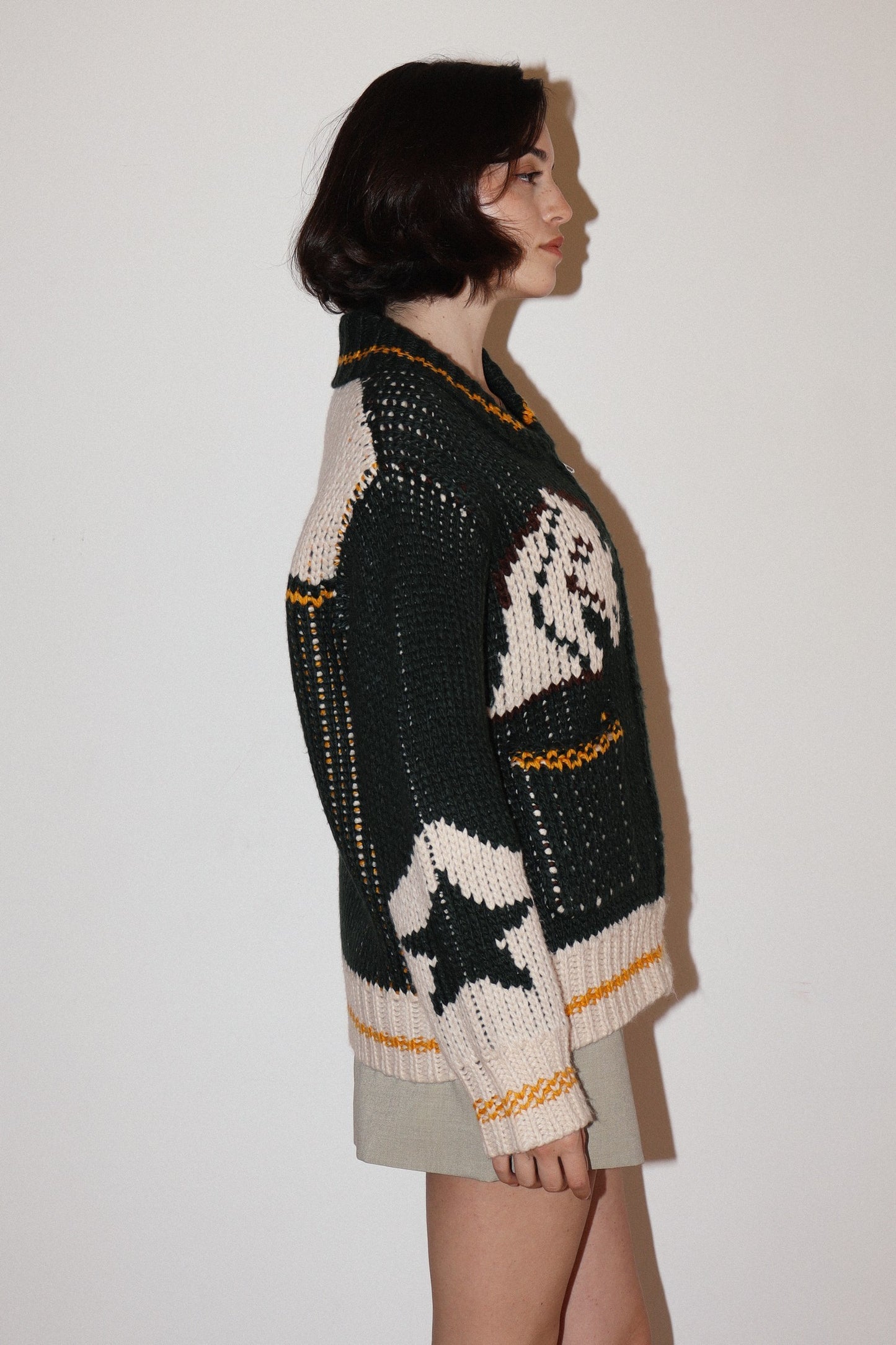 Horse Girl Zip-Up Sweater