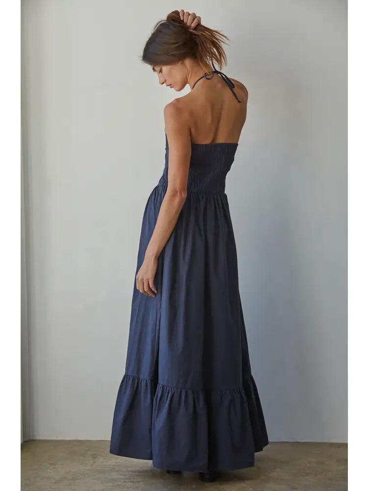Rosette Halter Maxi