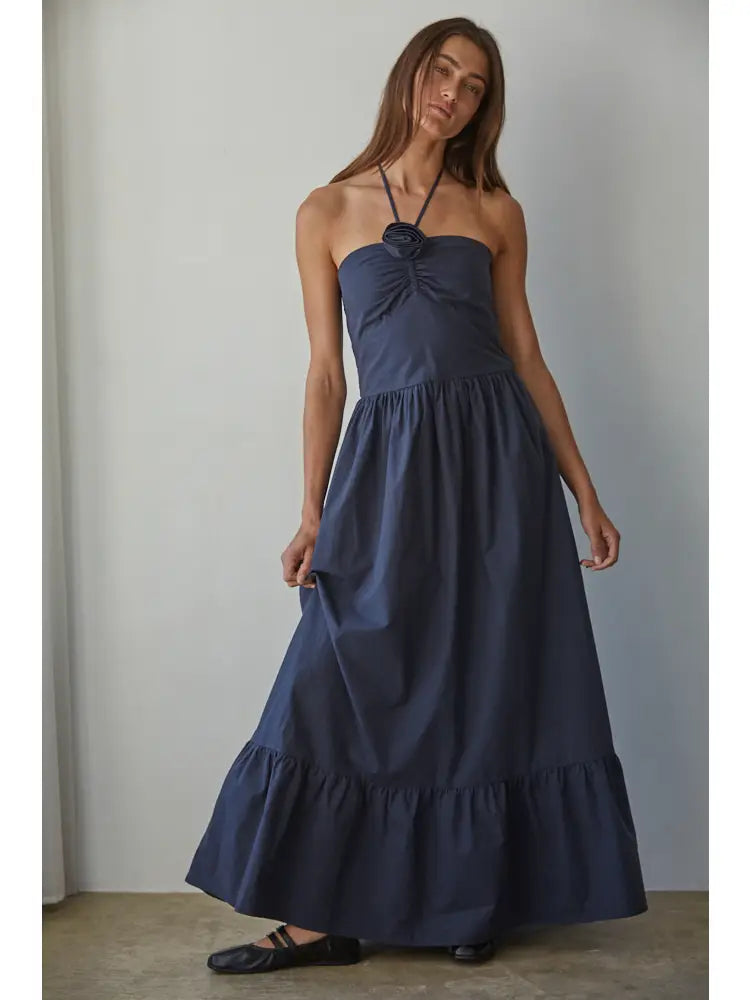 Rosette Halter Maxi