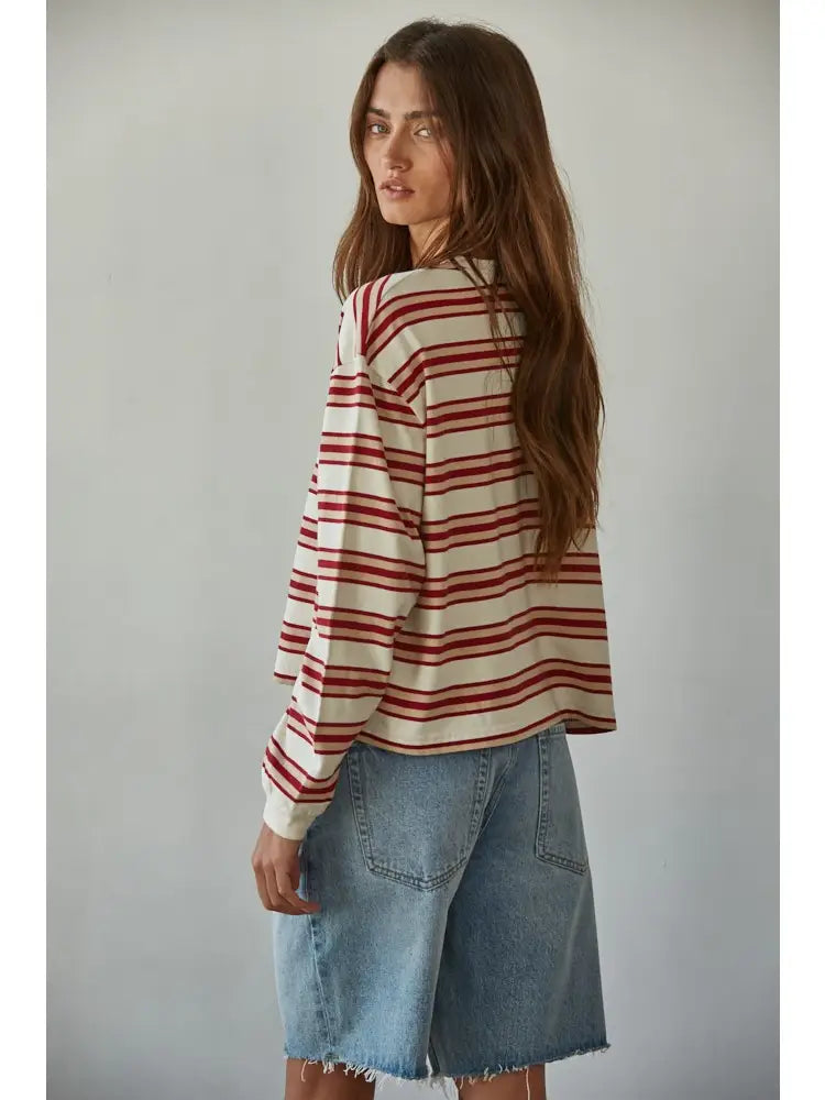 Lilian Striped Tee