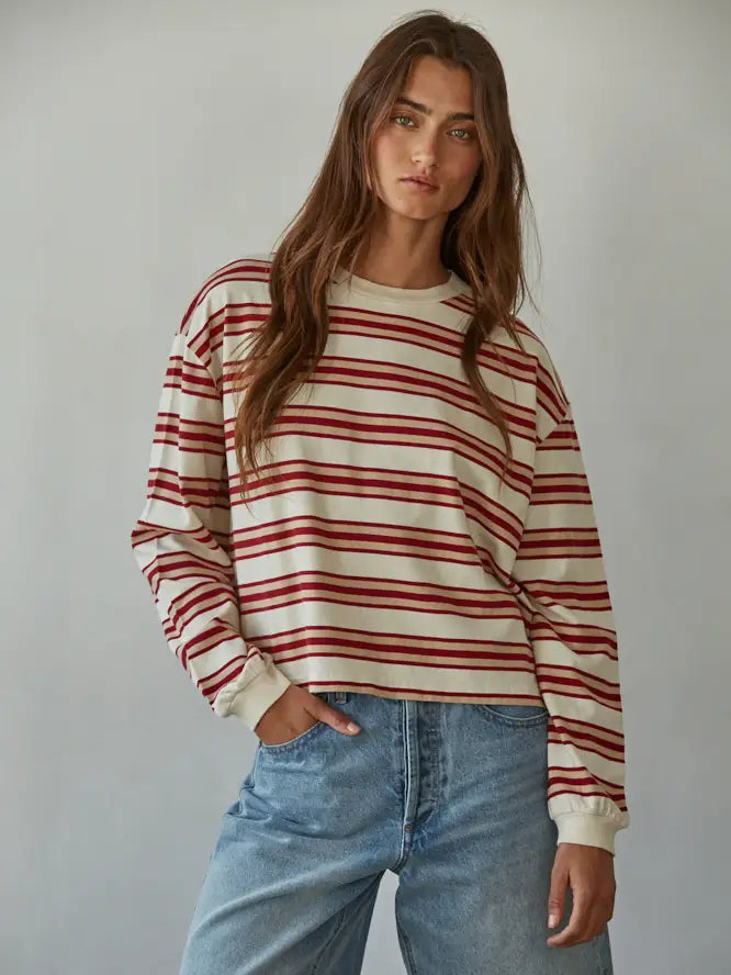 Lilian Striped Tee