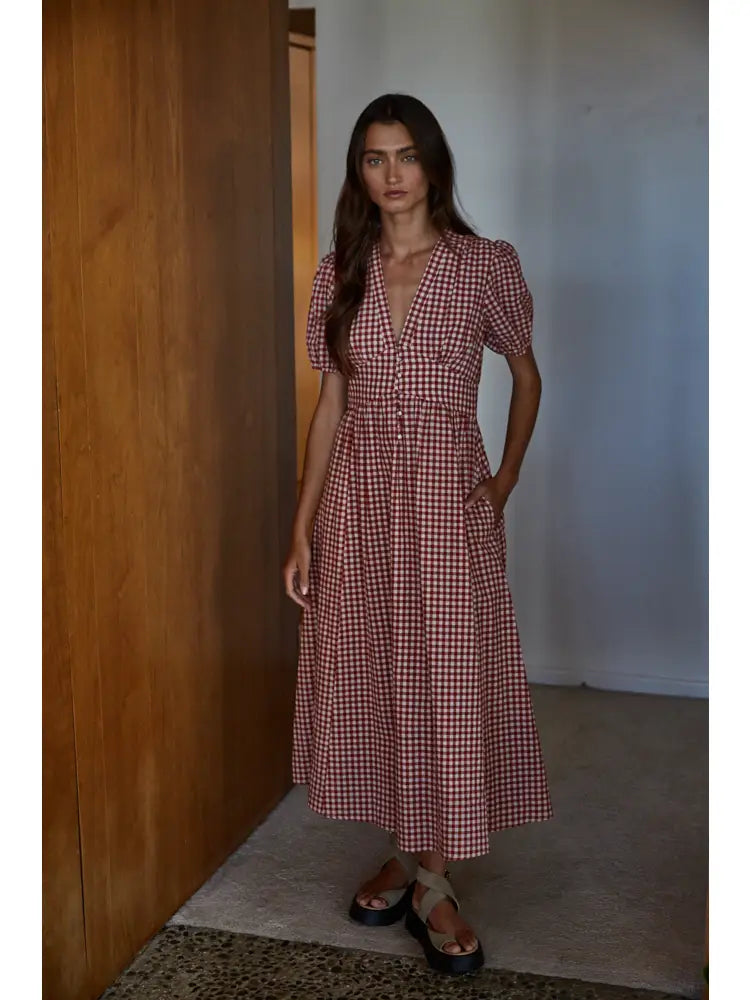 Dani Gingham Dress
