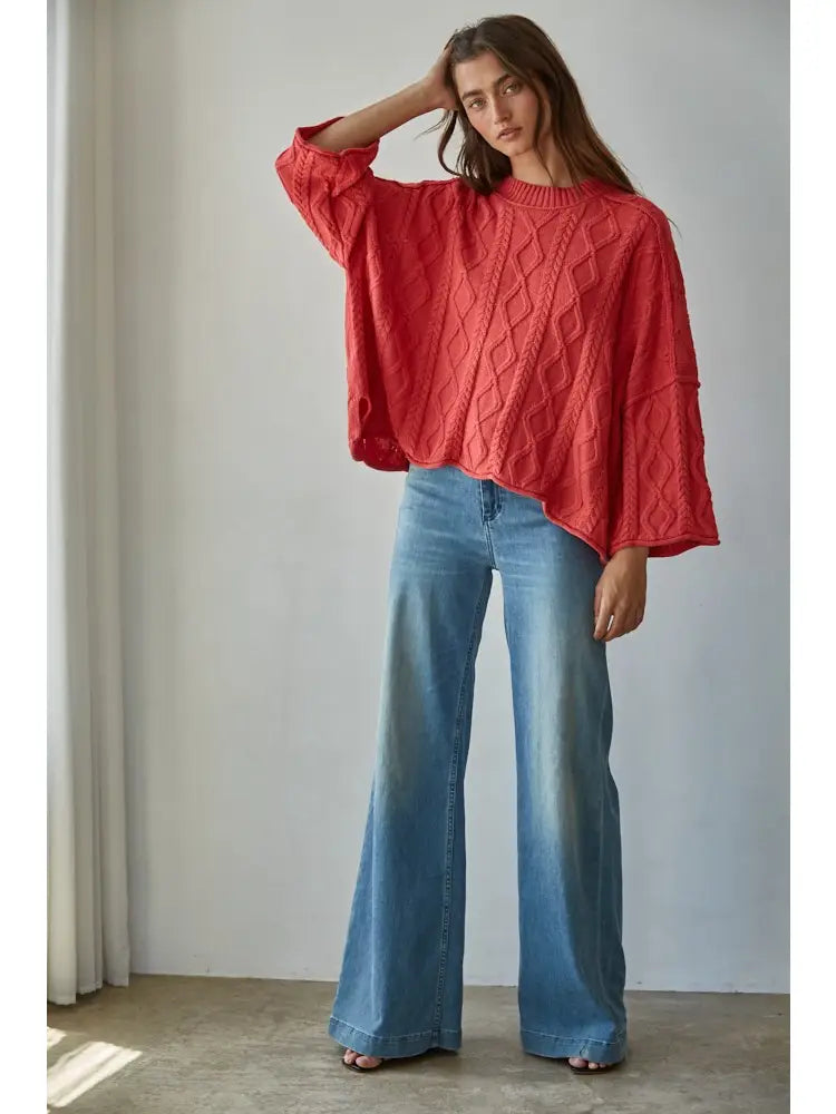 Cable Sweater
