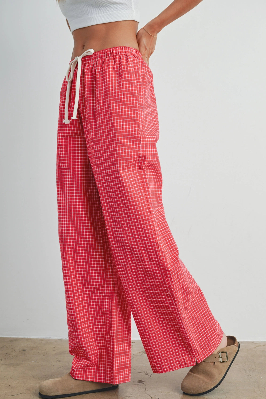 Aster Gingham Pants