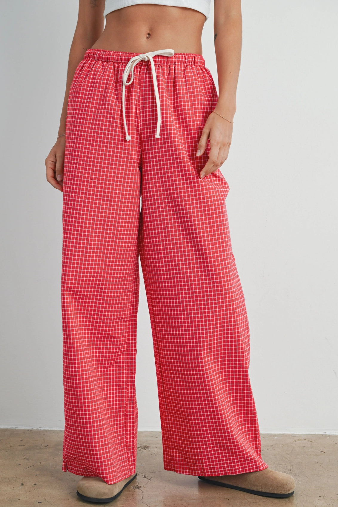 Aster Gingham Pants