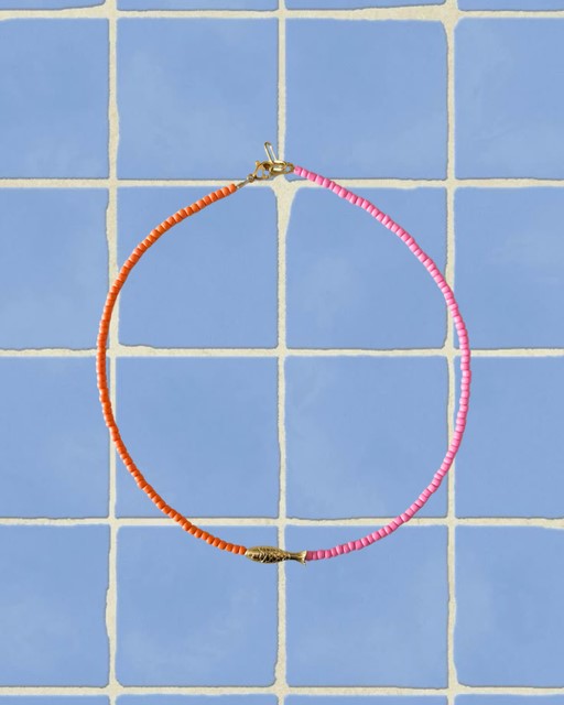 Beaded Fish Necklace