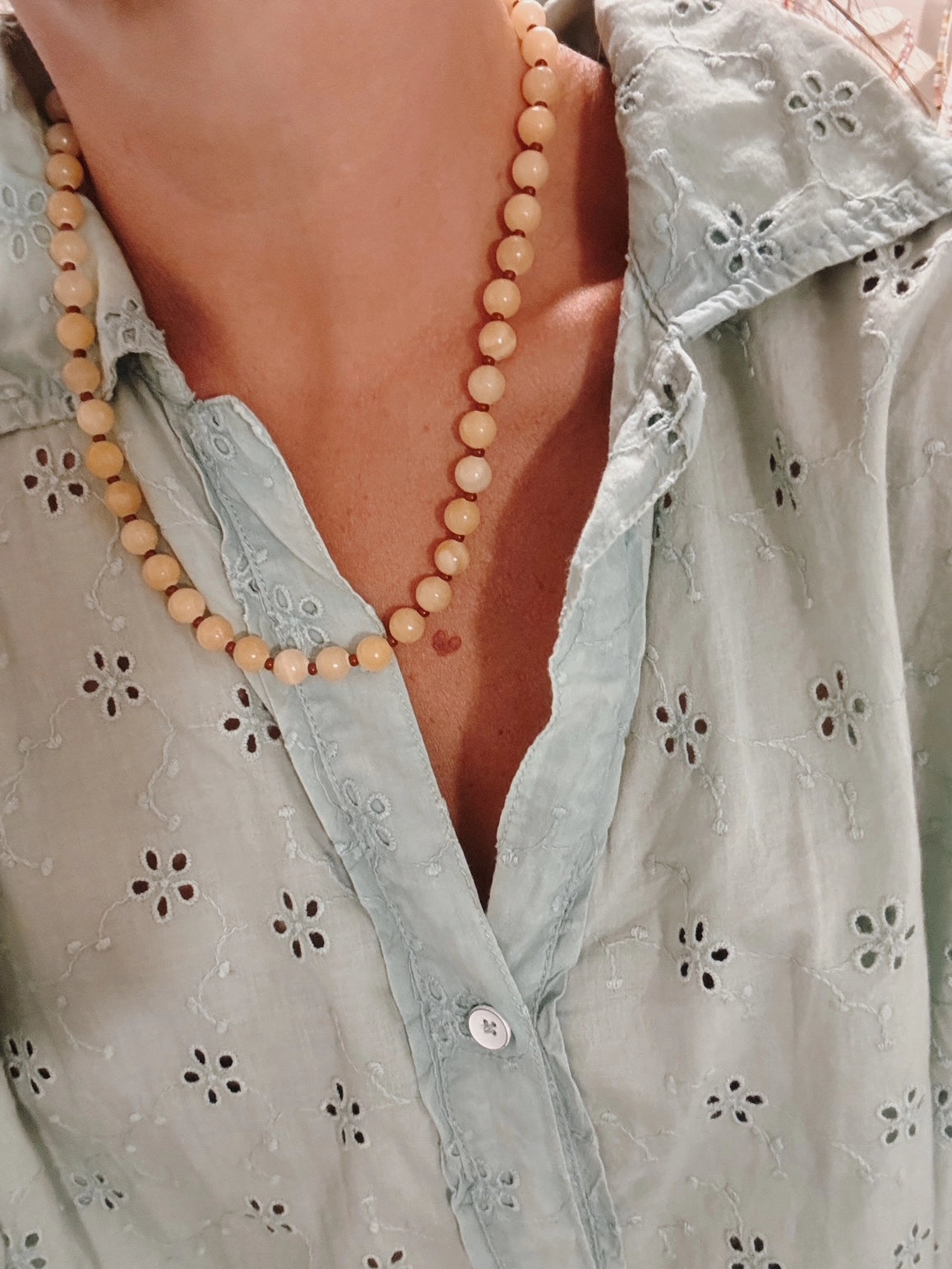 Butter Beaded Necklace