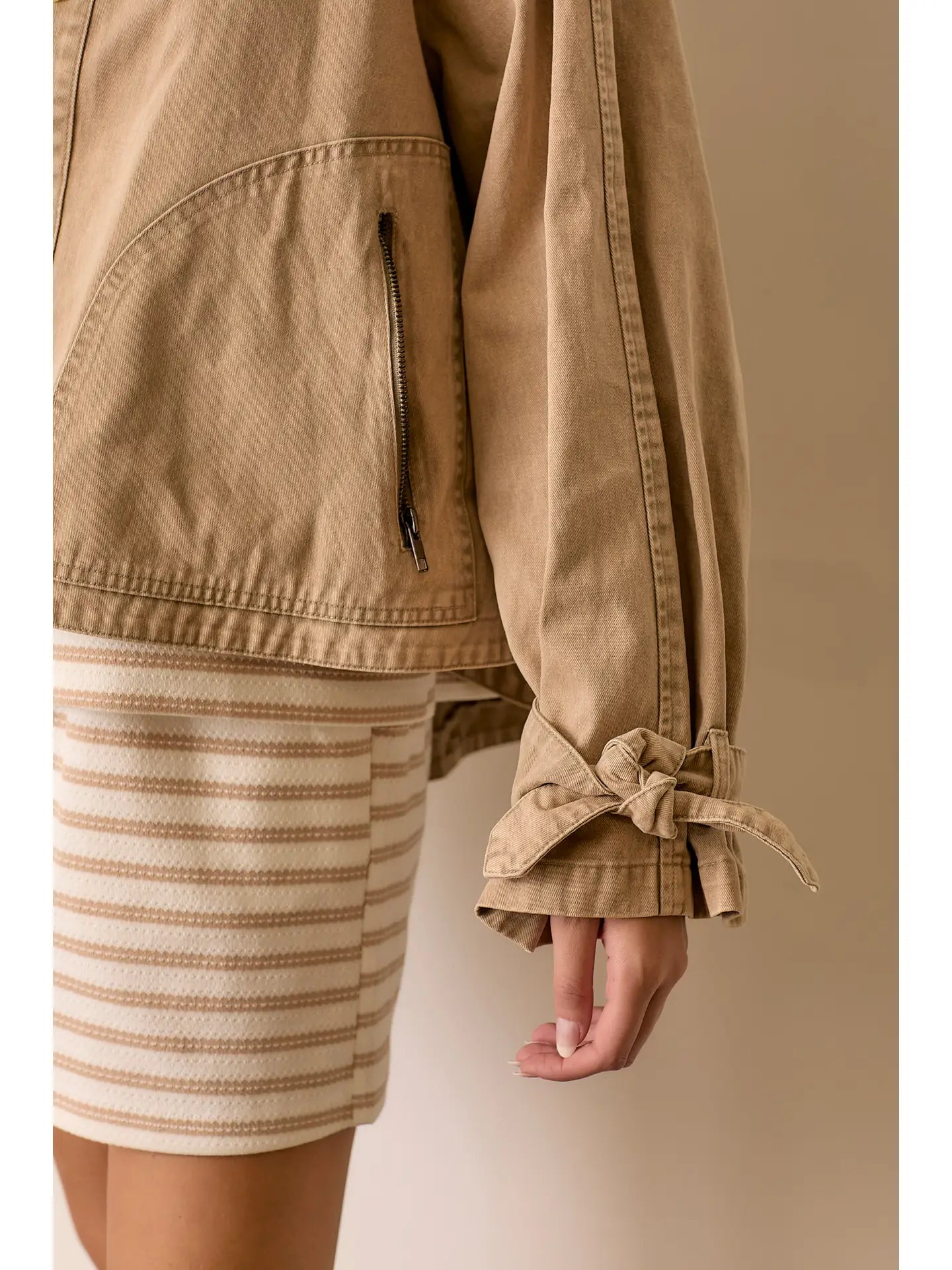 Washed Wide Jacket