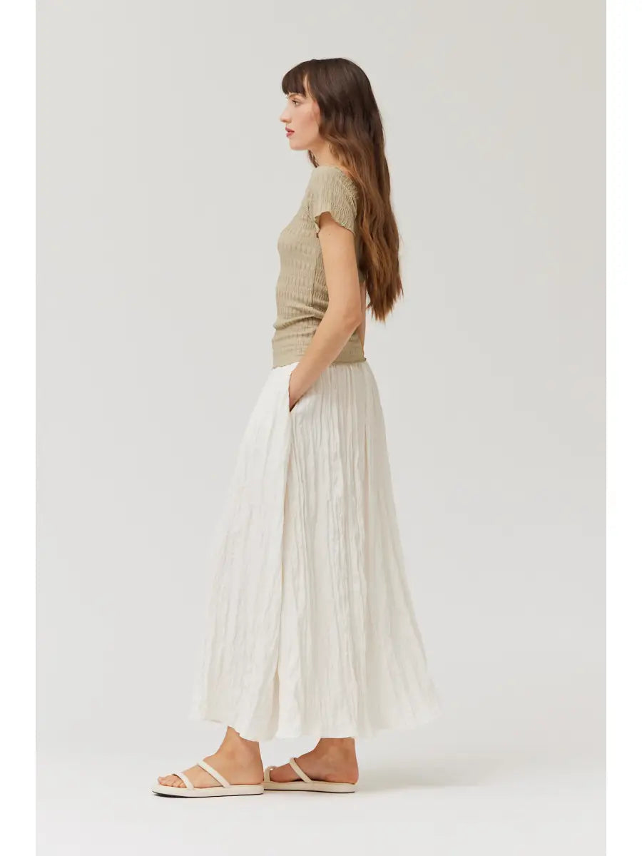 Sage Woven Top