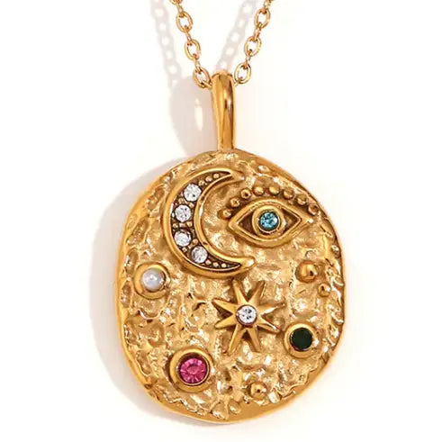 Confetti Coin Necklace