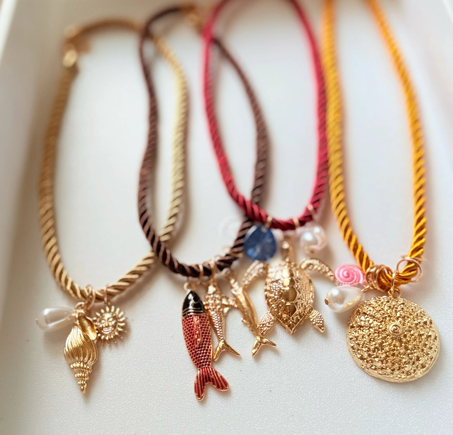 Mermaid Charm Necklaces