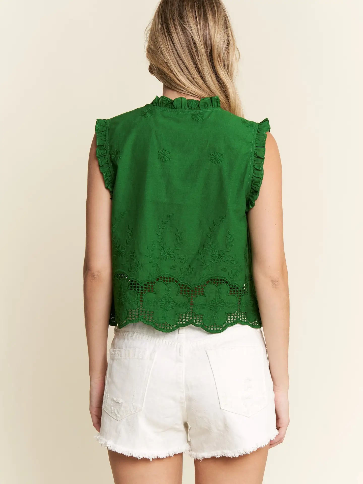 Lily Embroidered Vest