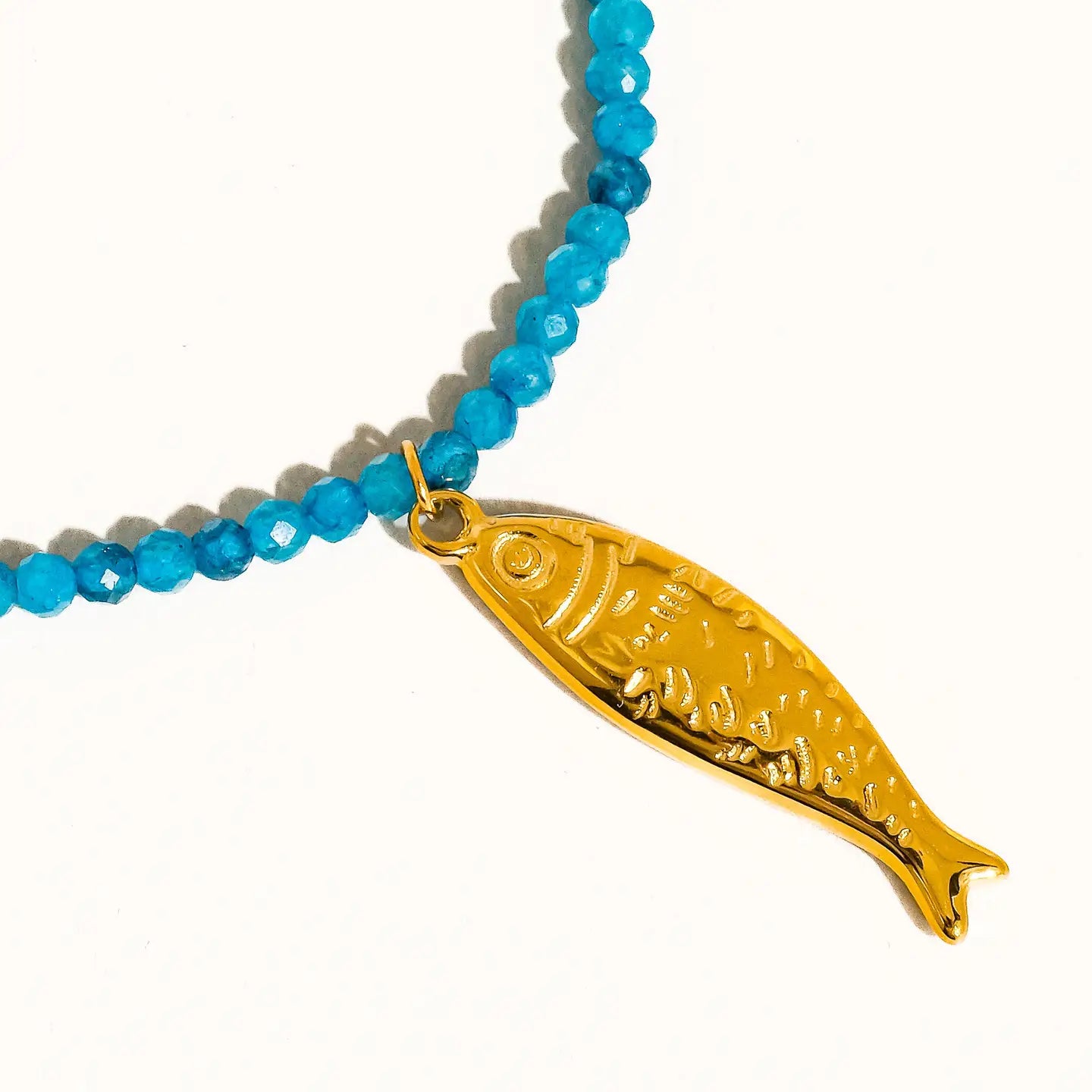 Sasha Beaded Fish Necklace
