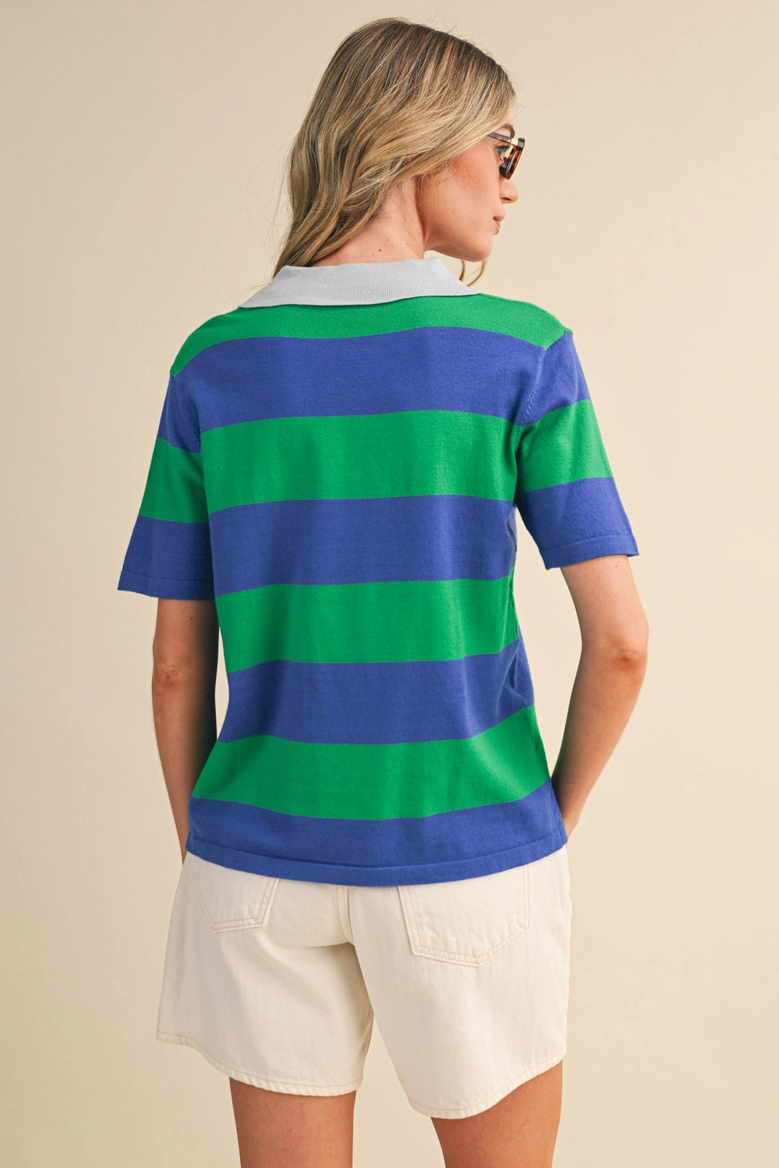 Jess Collared Tee
