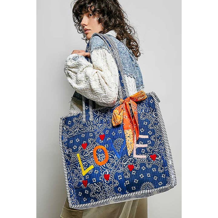 Quilted Love Tote