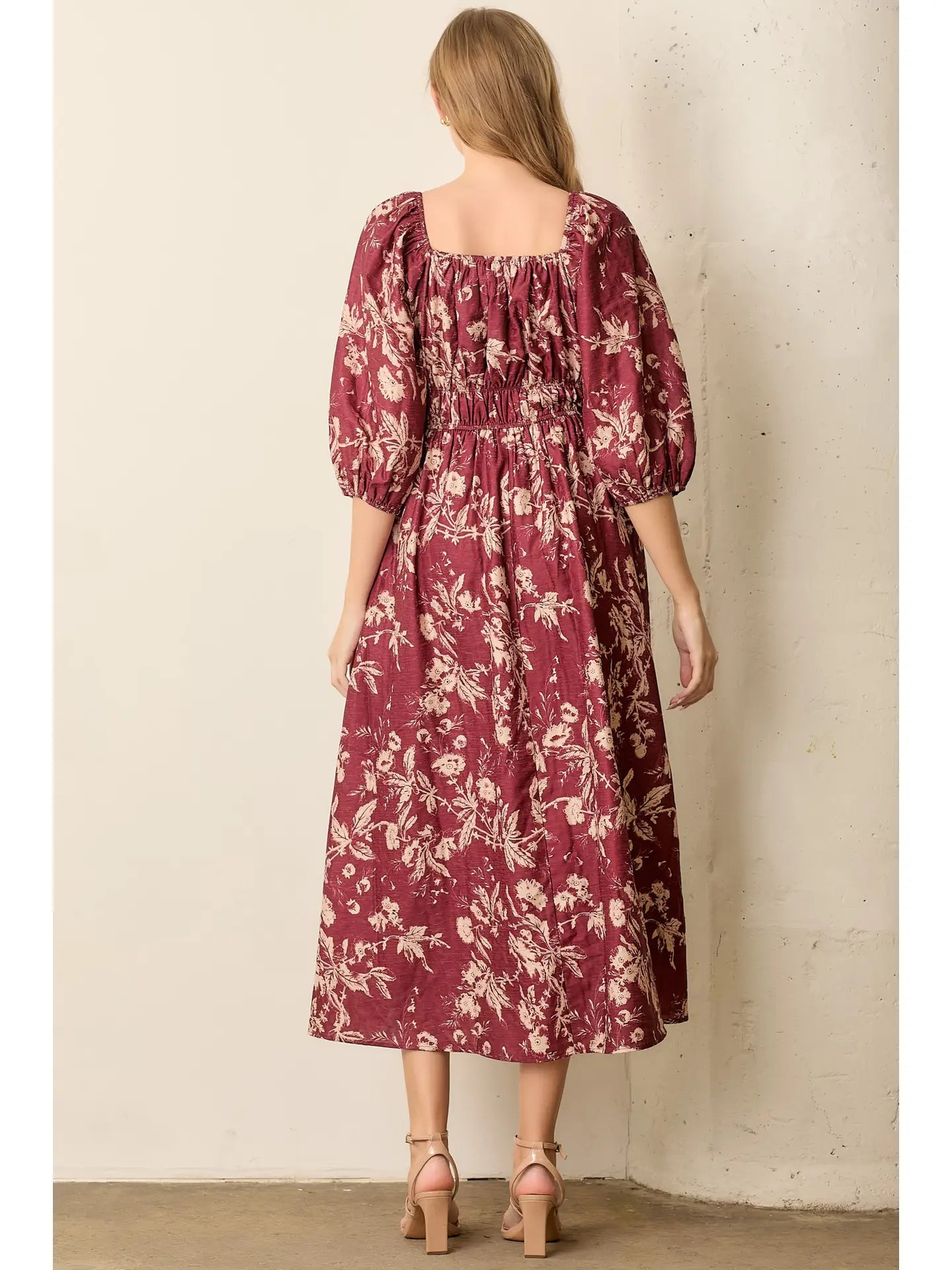Mahogany Maxi Dress