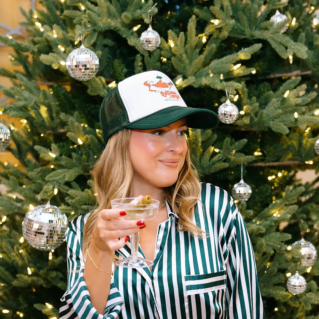 Bottoms Up- Holiday Trucker Hat