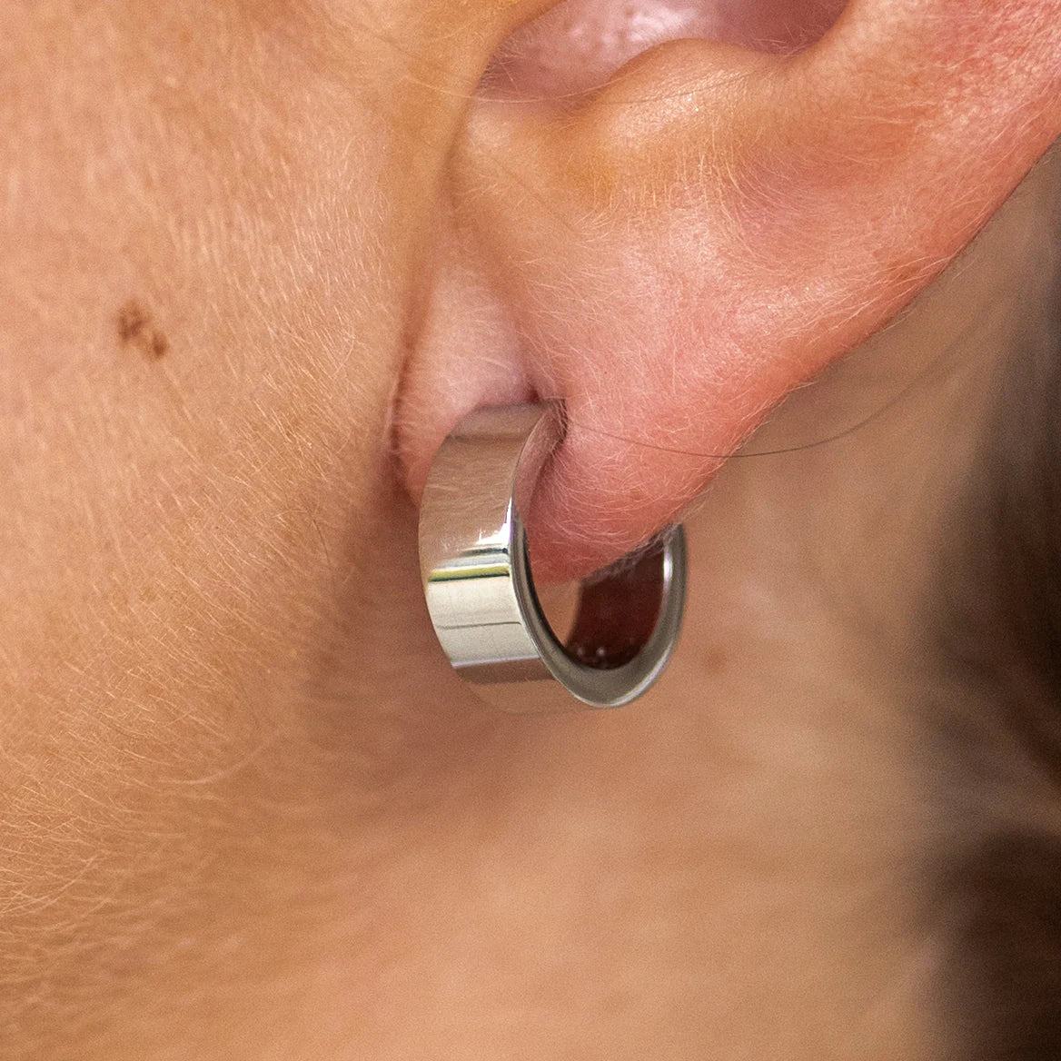 Sable Hoops - Silver