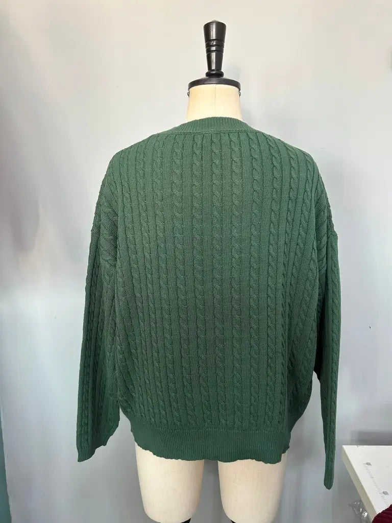 Embroidered Horse Sweater