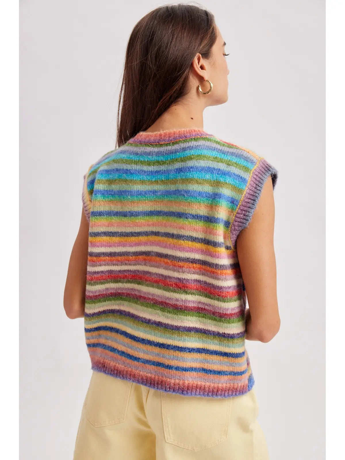 Rainbow Sweater Vest