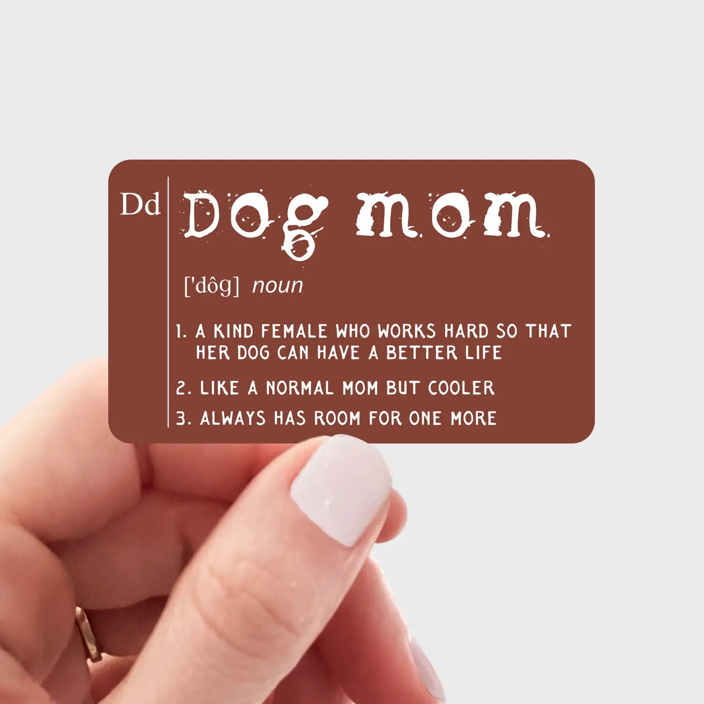 Dog Mom Sticker