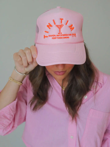 Tini Time Pink Trucker Hat