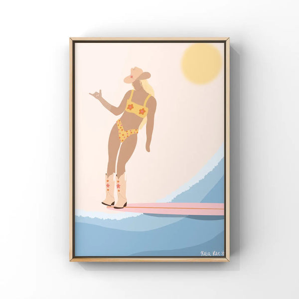 Surf Cowboy Prints