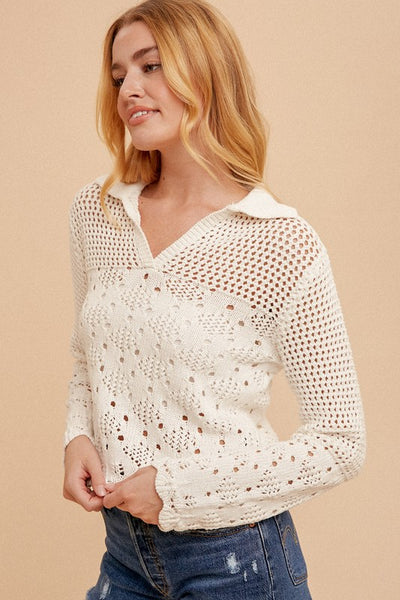 Whimsical Knit Top