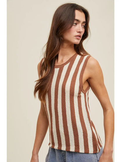 Wishful Thinking Striped Tank
