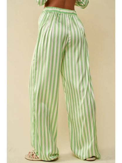 Tell Ya What Satin Pants