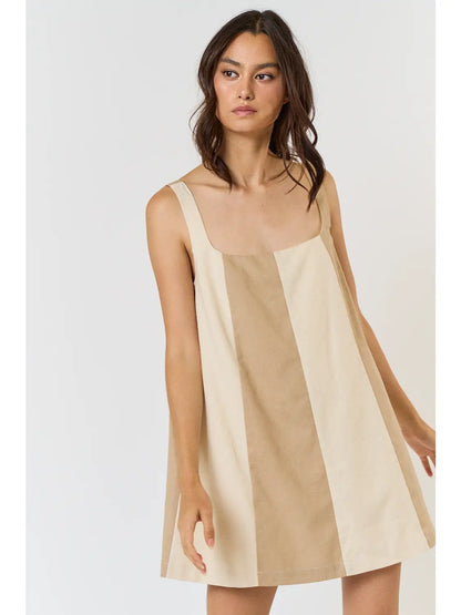 Coastal Charm Linen Dress