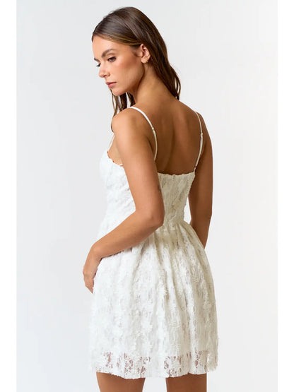 My Girl Lace Bustier Mini Dress