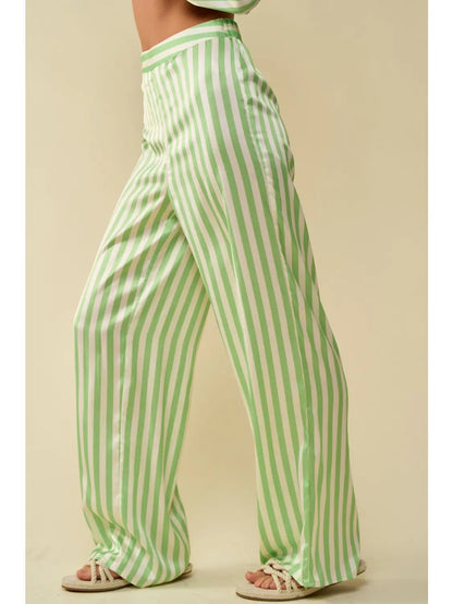 Tell Ya What Satin Pants