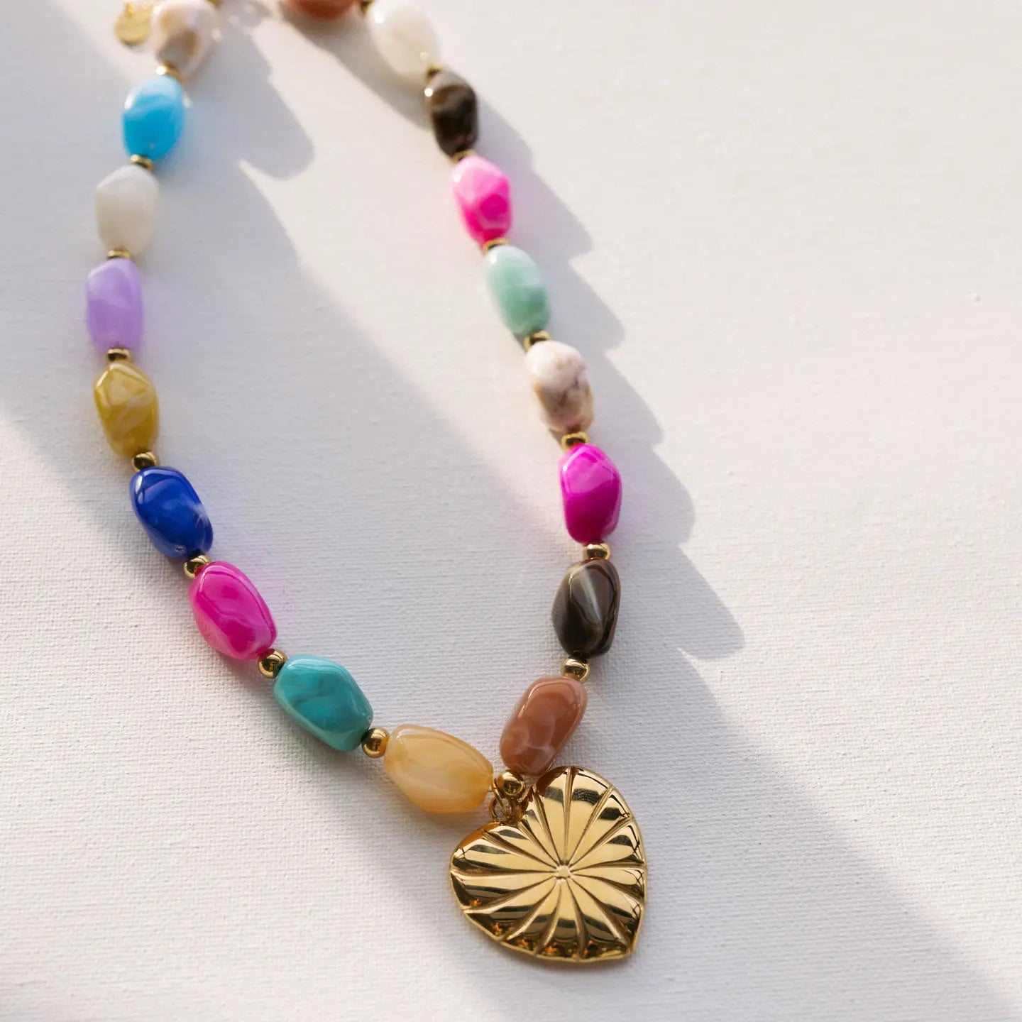 Color Lover Heart Necklace